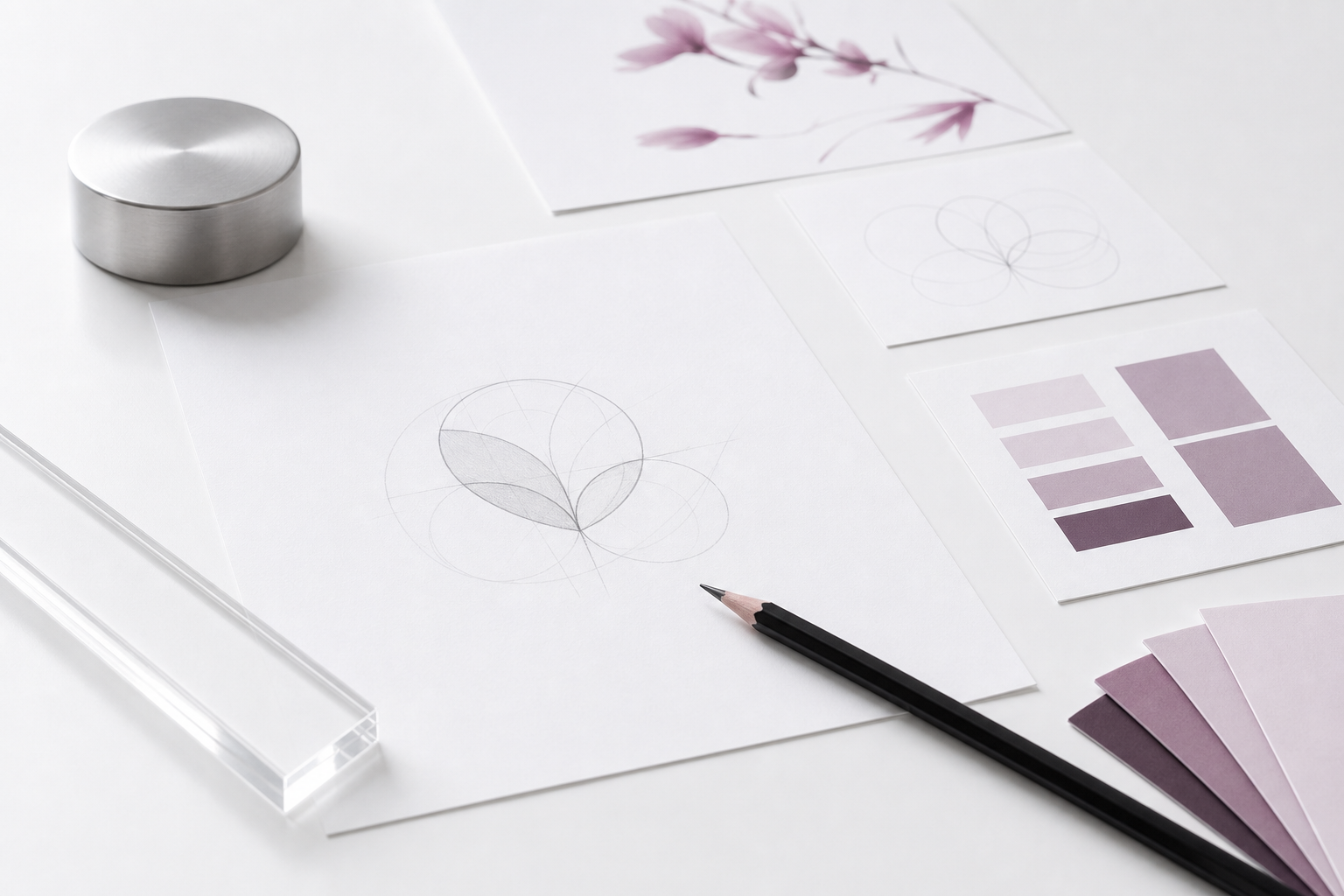 Brand direction and visual language mockup
