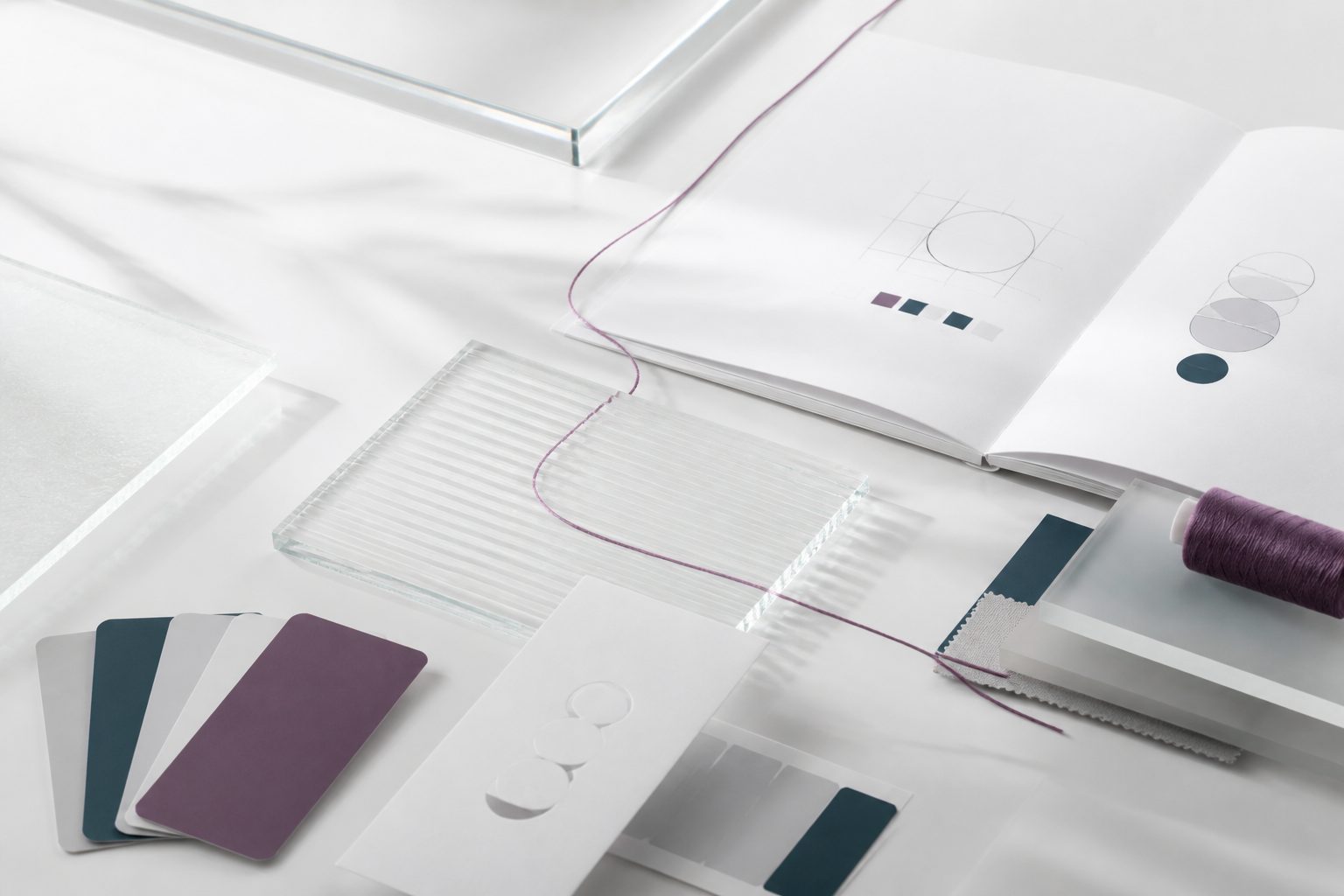 Logo and brand application mockup